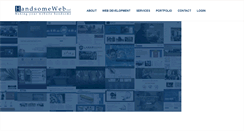 Desktop Screenshot of handsomeweb.com